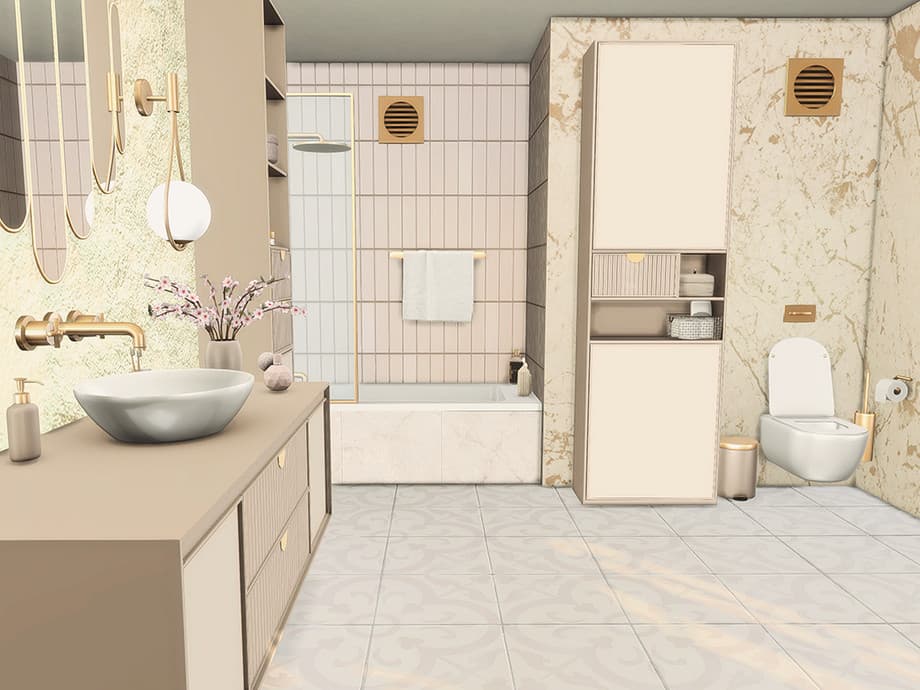 Галерея мода Набор для ванной Deluxe Bathroom SET #2